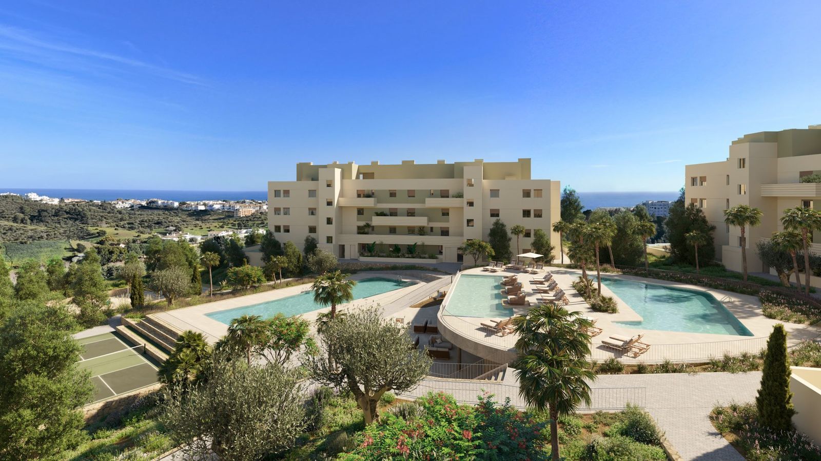 2 Bed Middle Floor Apartment in Mijas Costa i Mijas Costa — Lägenhet